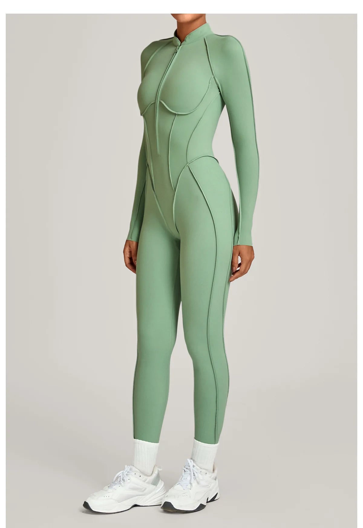 Yoga Suit Yoga Bodysuit Gym Set Women Sportswear Fitness Long Sleeve Sports Jumpsuit Female Workout Clothes One-piece Tracksuits