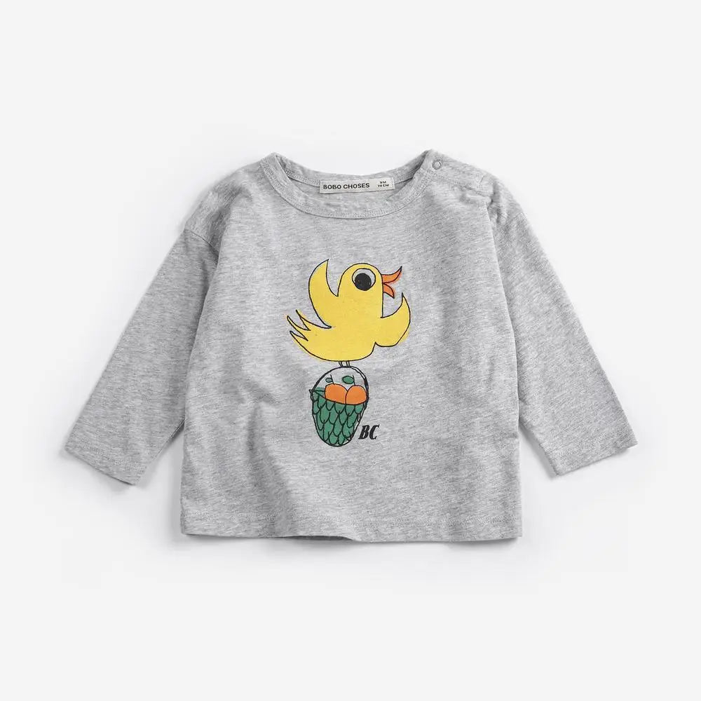 Kids Clothing 26 Boys Girls Hoodie Round Neck Plus Velvet Sweatshirt Girls Winter Clothes Boys Baby Tops Coat Child Clothing