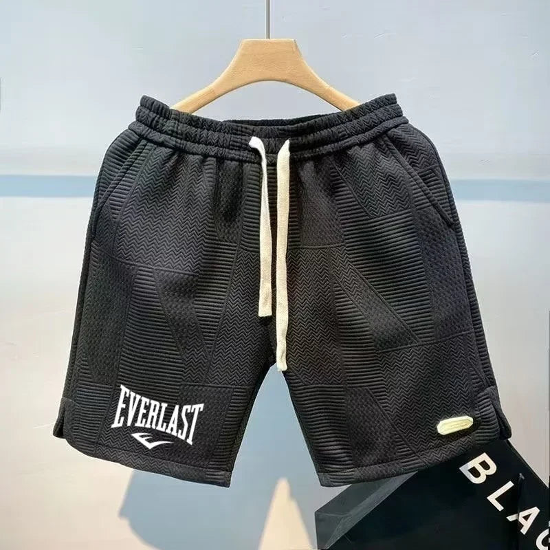 2025 New casual printed shorts fashionable and popular men&