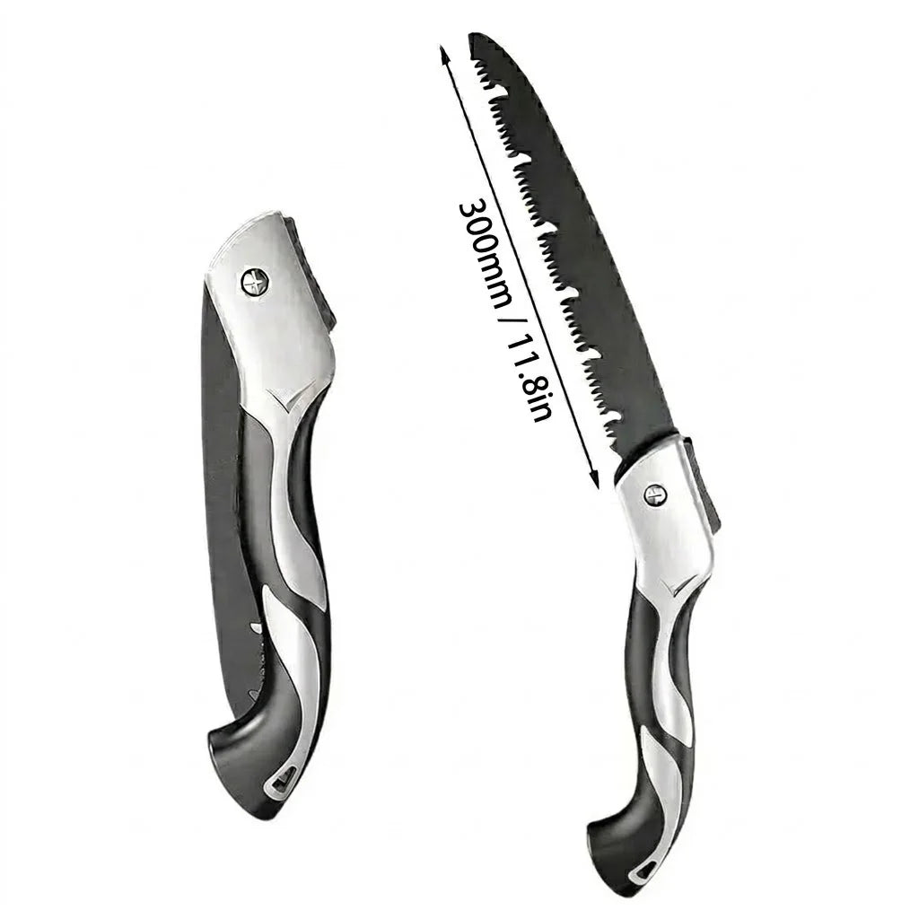 Folding Hand Saw, Multifunctional Outdoor Logging Woodworking Portable Saw, Garden Pruner for Tree Trimming, Gardening Tool