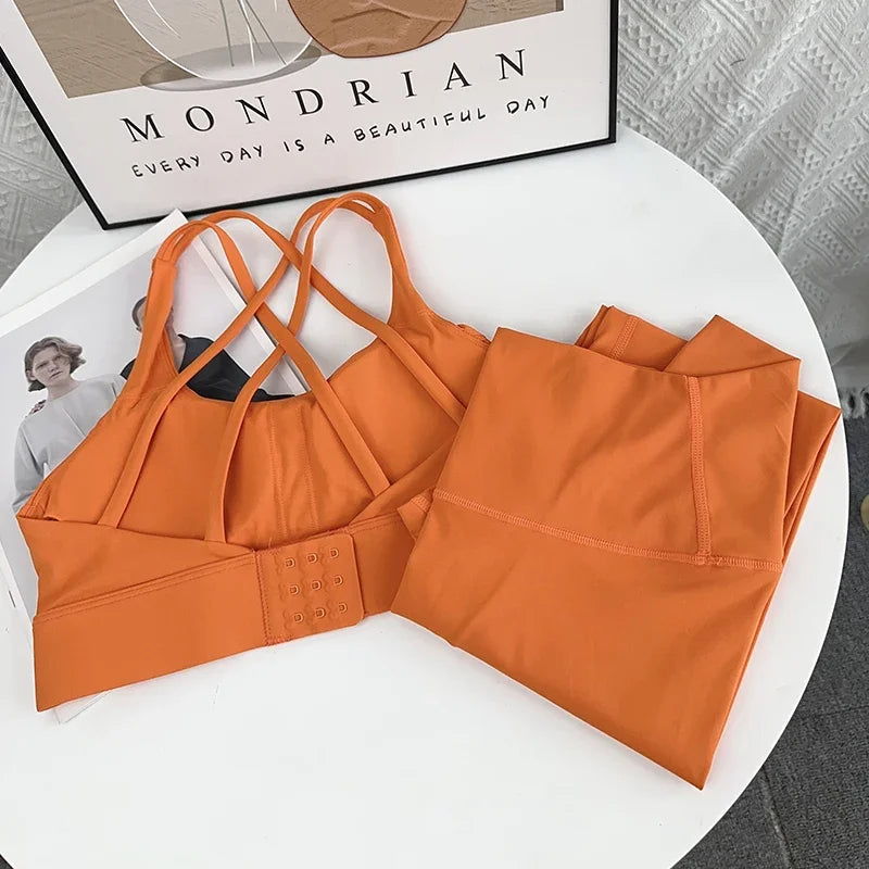 2 Piece Yoga Clothes Women&