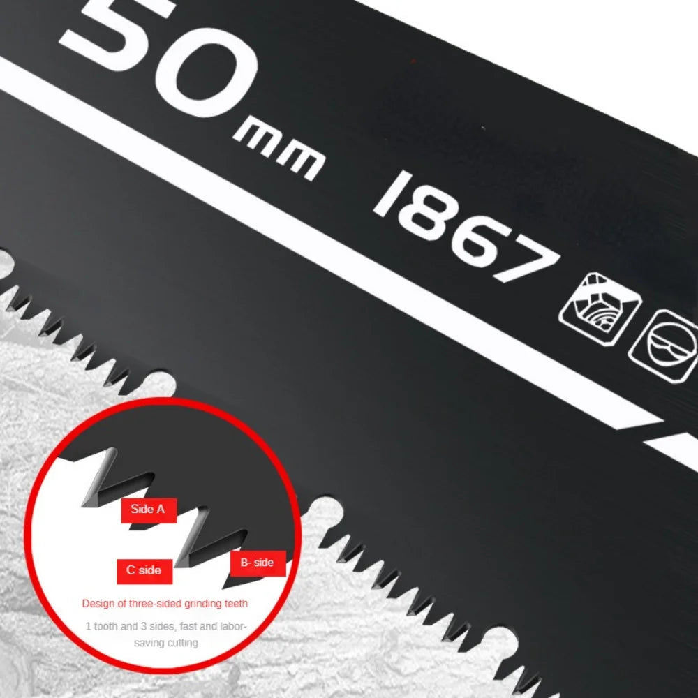 Universal 16/18/20inch Steel Woodcutting Handsaw 400/450/500mm Serration Long Timber Saw For Wood Cutting Hand Tool
