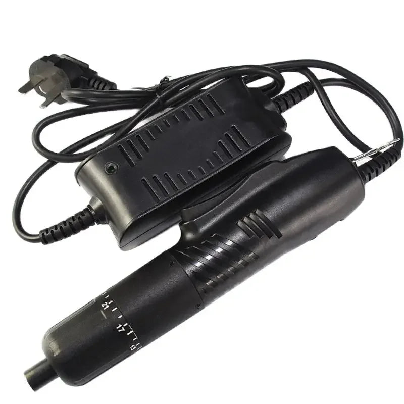 Electric Screw driver with Power Adapter, 800, 801, 802, 1/4 Interface, Adjustable Torque Power Screwdriver Screw Bit Gun