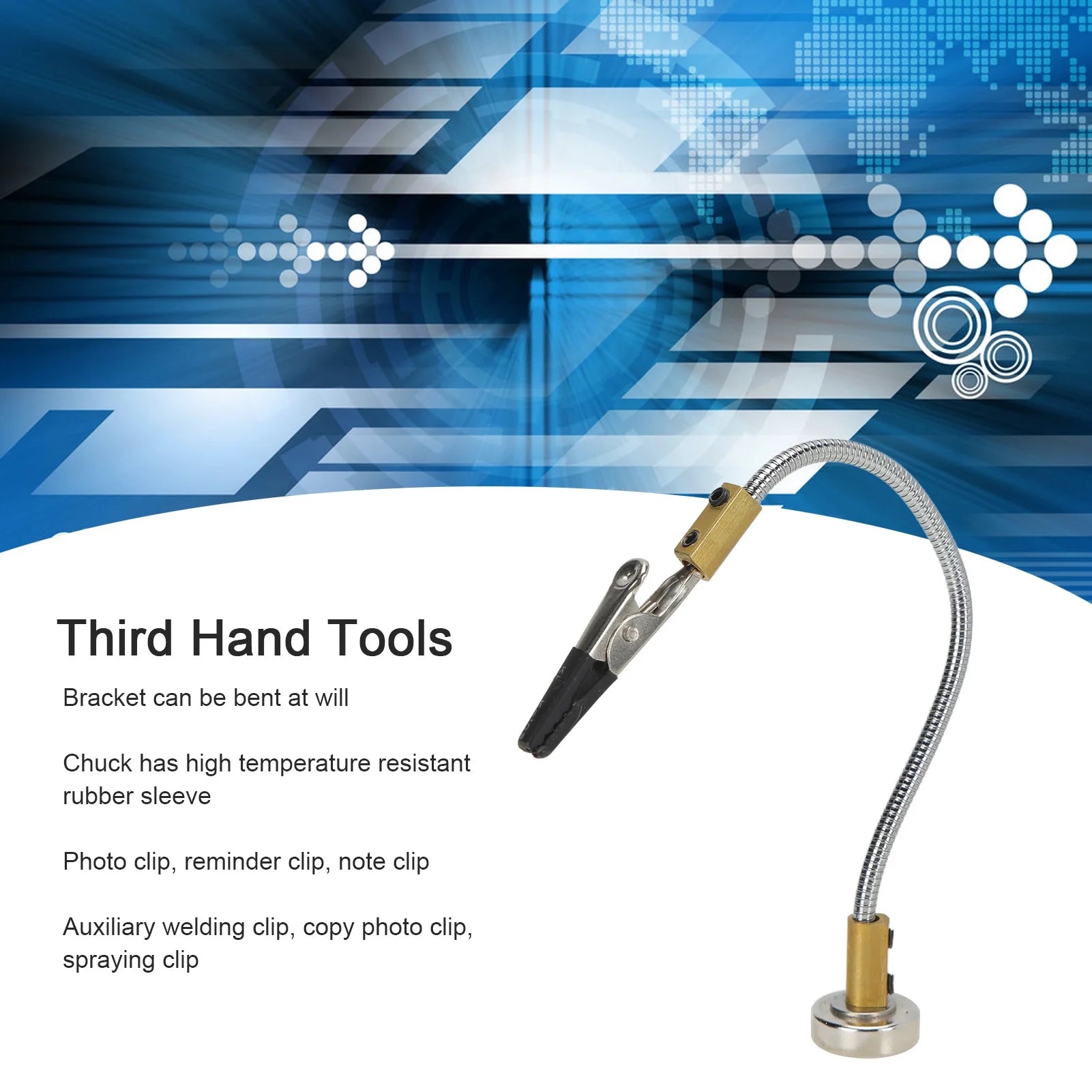 Helping Hands Welding Third Hand Tool Adjustable for Electronics Repair Assembly Short Helping Hands Hardware Third Hand Tools