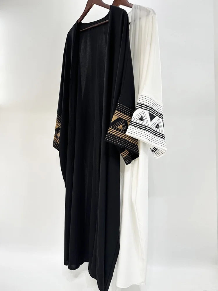 Morocco Kaftan Abayas Eid Muslim Abaya for Women Dubai Dresses Jalabiya Embroidery Ramadan Islam Vestidos Arab Long Robe 2026