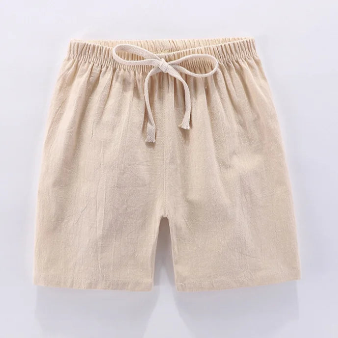 Short Pants Children Shorts for Boys Girls Clothes Cotton Solid Breathable Summer Casual Sports Beach Kids Shorts ElasticYoung