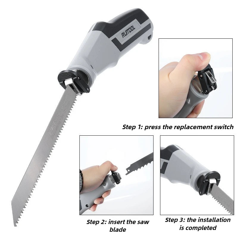 Carpentry Saw Portable Multifunctional Saws with Replaceable Saw Blade Outdoor Garden Pruning Saws Stainless Steel Manual Tool
