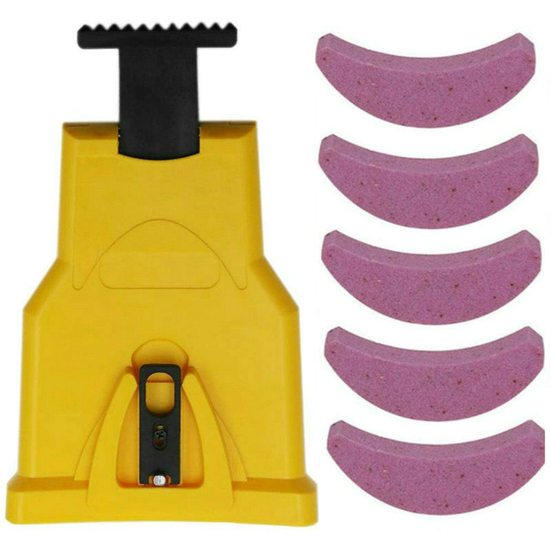 Chainsaw Teeth Sharpener Sharpens Saw Chain Sharpening Tool System Abrasive Tools Easy Sharp Fast Grinding for 14-20"