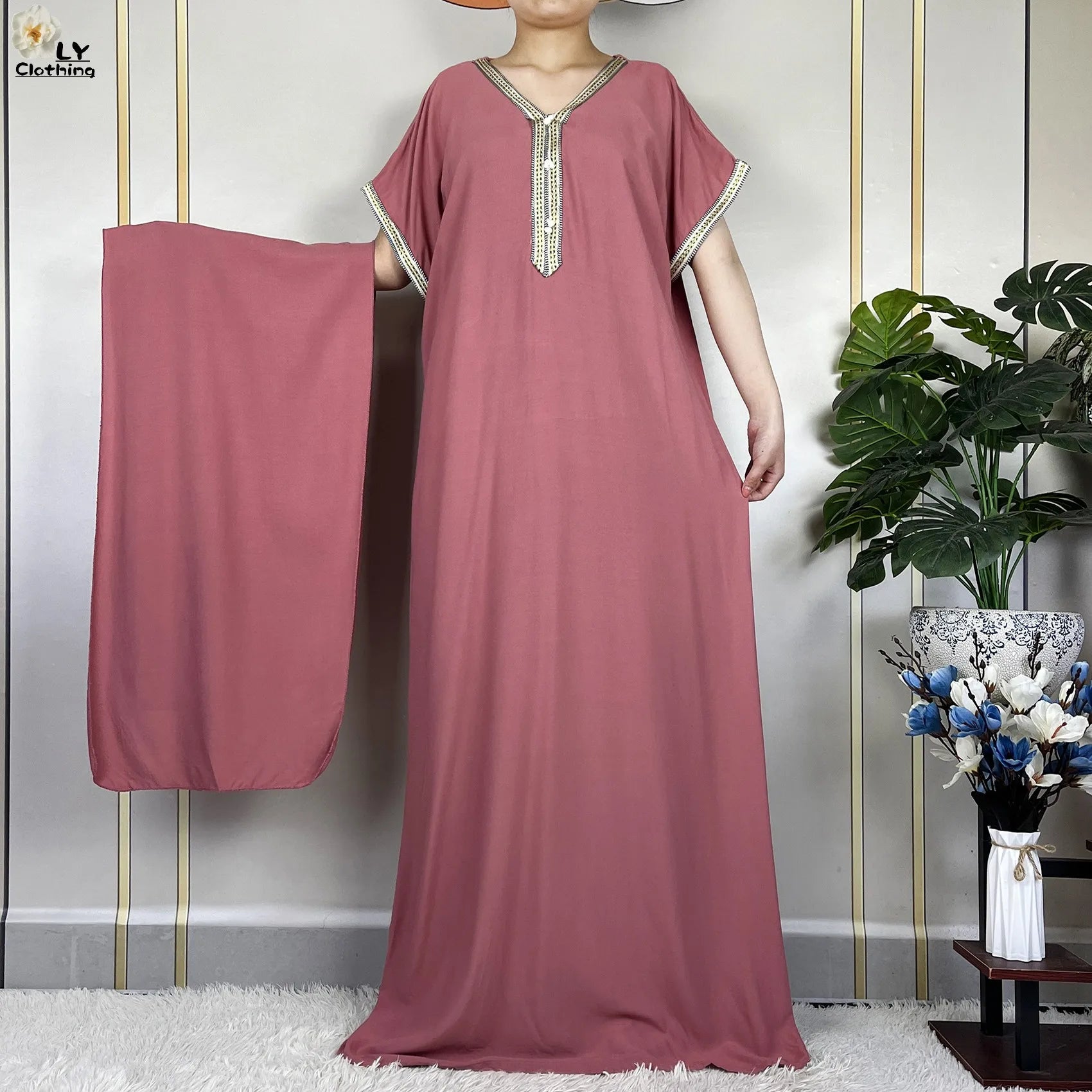 New Summer Kaftan Abaya 2023 African Dresses for Women Traditional Clothing Islam Prayer Attire Turkey Muslim Loose Robe Ramadan