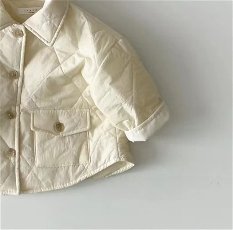 Kids Clothes Outerwear Spring Autumn Baby Light Cotton Clothing Coat Infant Girls Boys Fashion Loose Jacket Single-Breasted Top