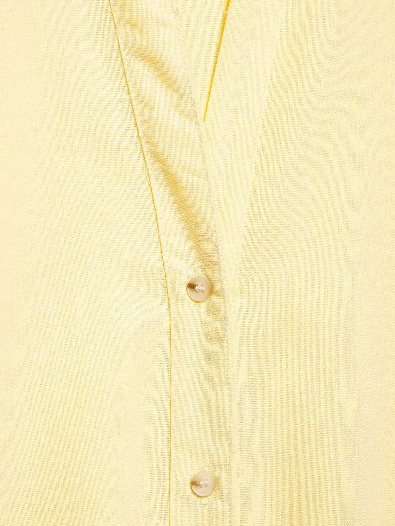 Spring Autumn Simple Linen Blend Long Sleeve Casual Shirt Summer Lapel Single Breasted Loose Chic Shirts Fashion Blouses Women