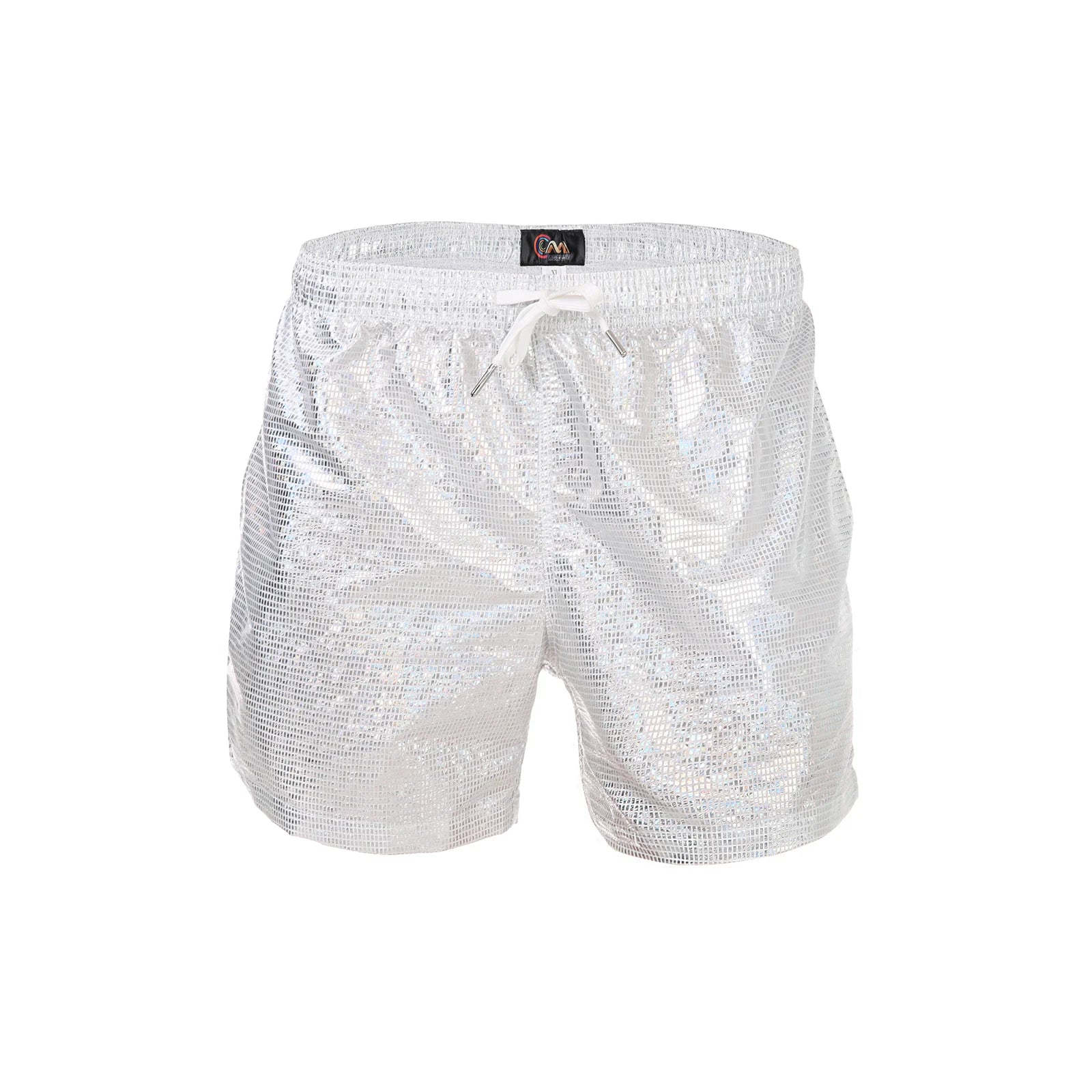 Casual Shorts Men Summer Shiny Quick-dry Beach Sports Short Pants Bottoms Man Beachwear Clothing Homewear With Pocket
