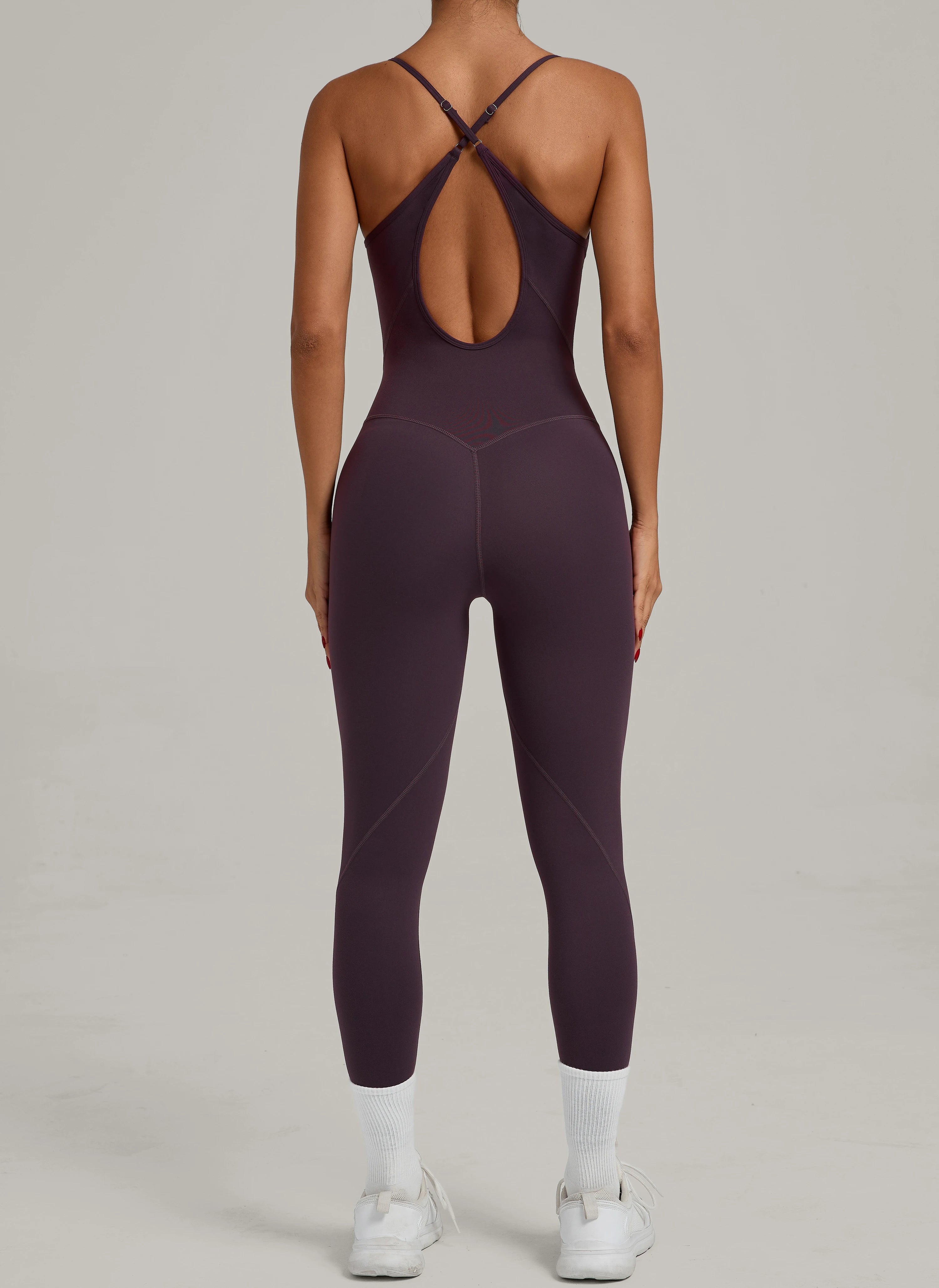 Padded One-Piece Yoga Clothes Sportswear Women&