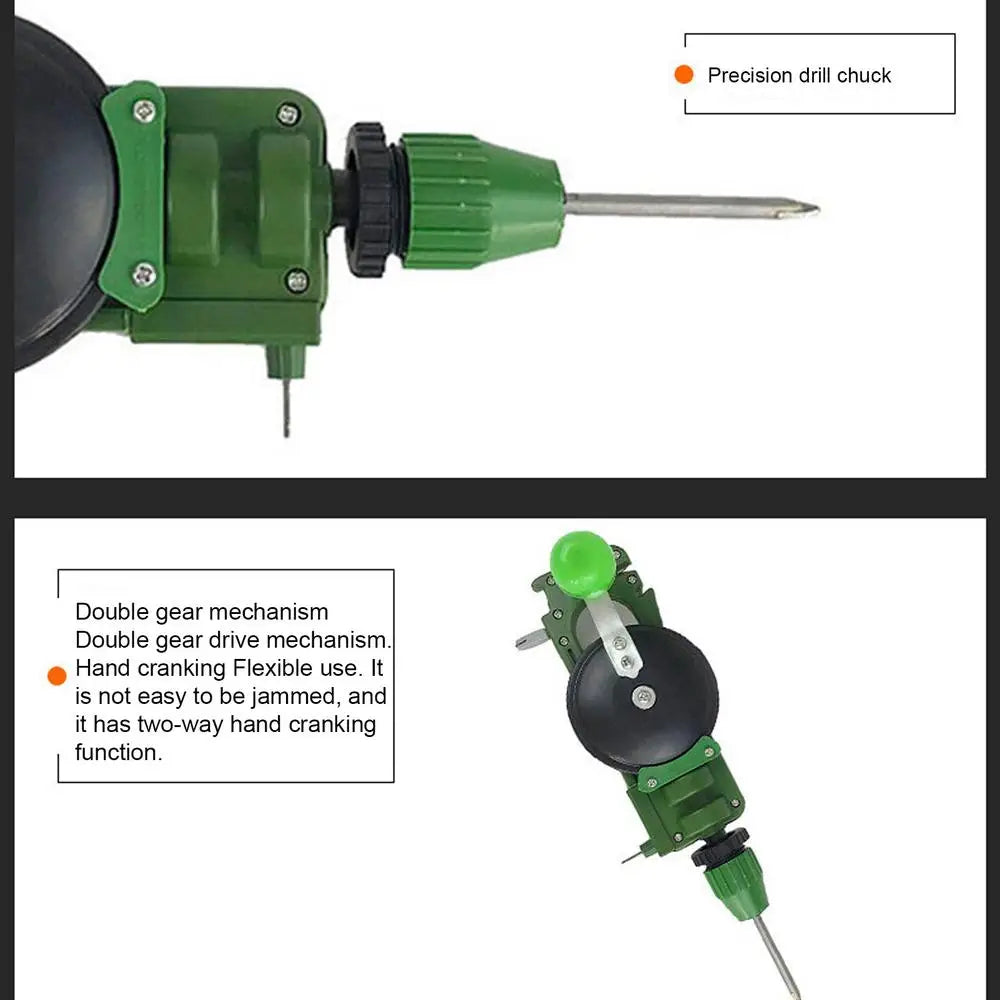 Powerful Manual Drill DIY Woodworking Hand Drill DIY Tool Hand Drill Woodworking Multifunctional DIY Tool Teaching Supplies