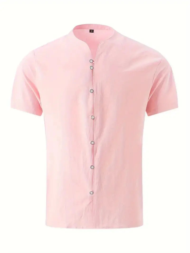 New linen shirt men&