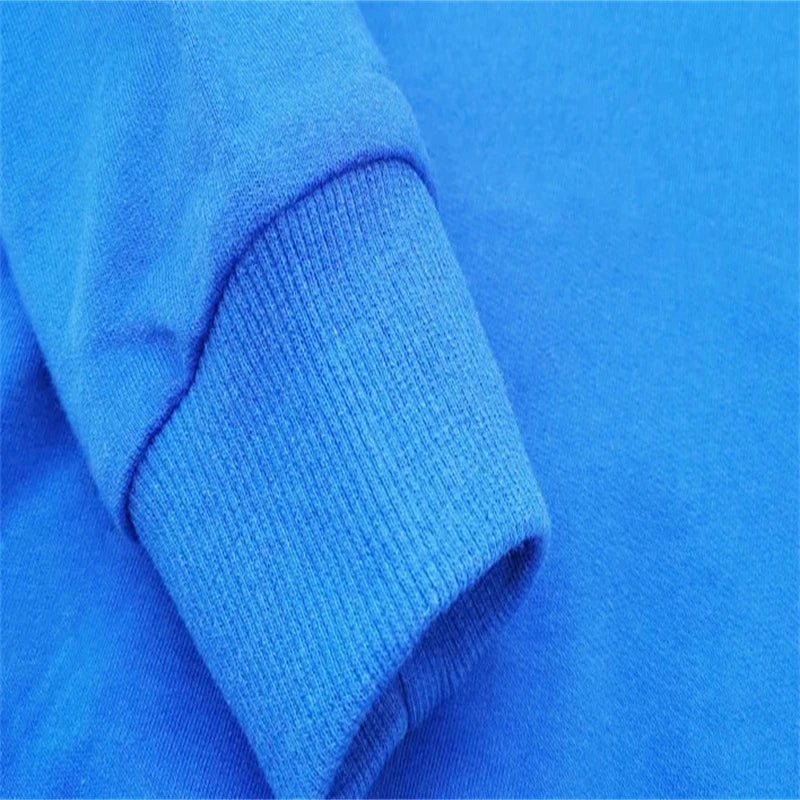 Kids Long-sleeved Clothing Supersonic Jogging Blue Sweatshirt Top Coat+Pants Hoodie Boys Girls 3-12Yrs Clothes Casual Sports Set