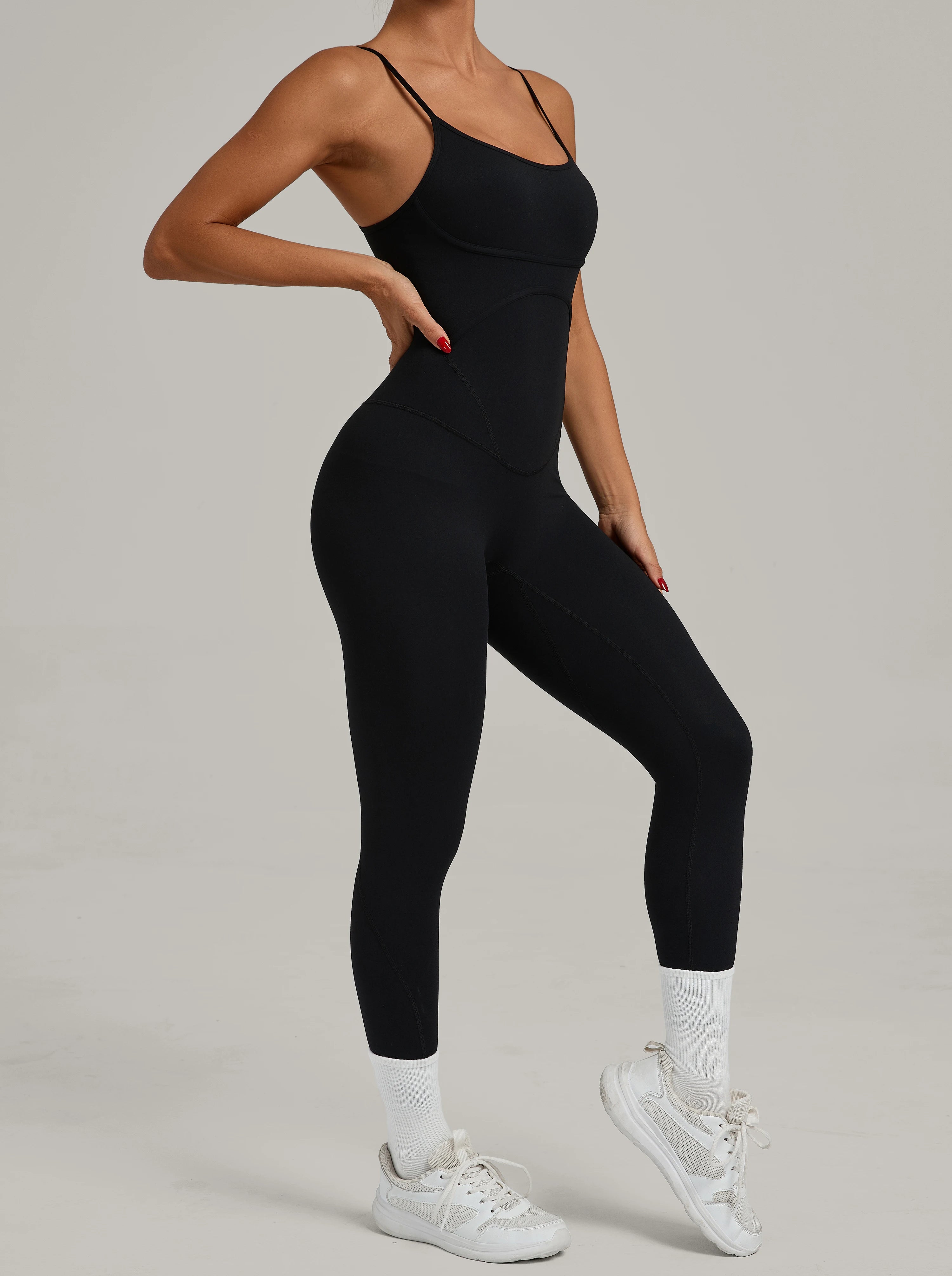 Padded One-Piece Yoga Clothes Sportswear Women&