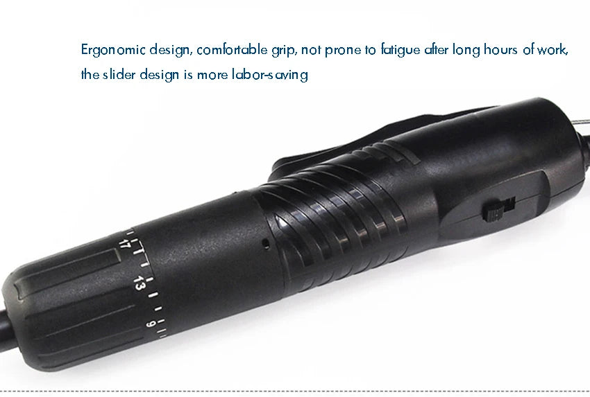 Electric Screw driver with Power Adapter, 800, 801, 802, 1/4 Interface, Adjustable Torque Power Screwdriver Screw Bit Gun