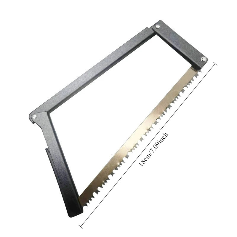 Outdoor Portable Folding Saws Aluminum Alloy Sharp Durable Anti-slip Handle Carpenter Saw Rust Prevention Stable Hand Tools