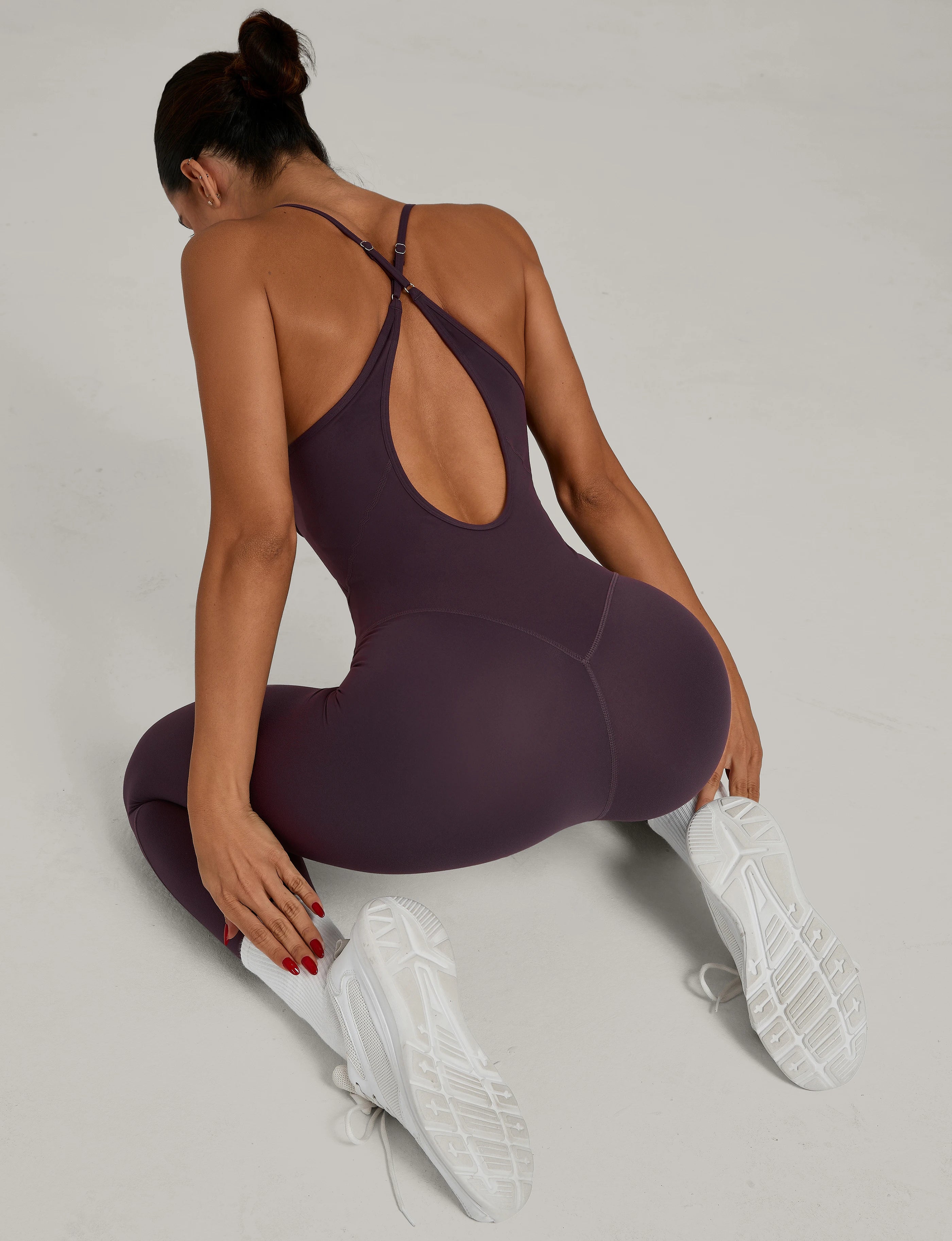 Padded One-Piece Yoga Clothes Sportswear Women&