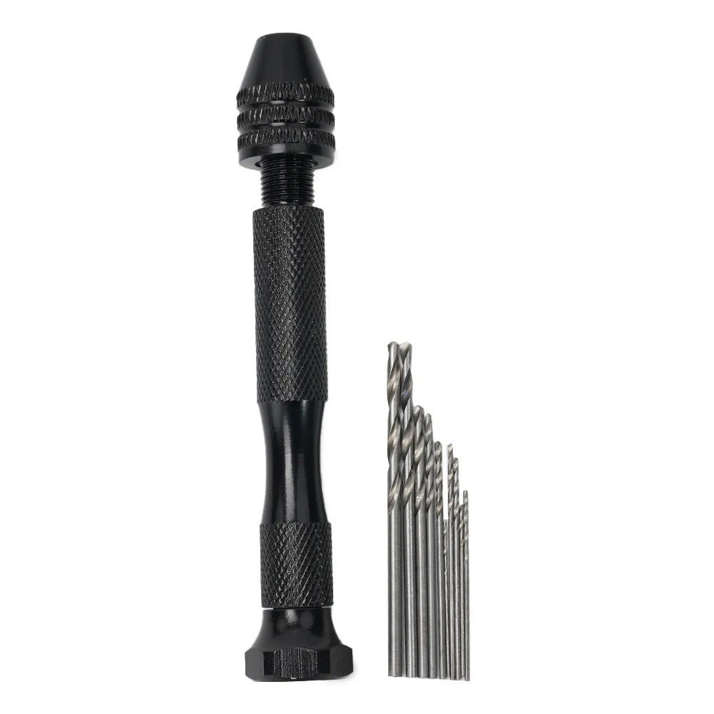 0.3-3.2mm Small Hand Drill Set Woodworking Drilling Tools For Models Hobby DIY Jewelry Craft Hand Manual Drill Bit