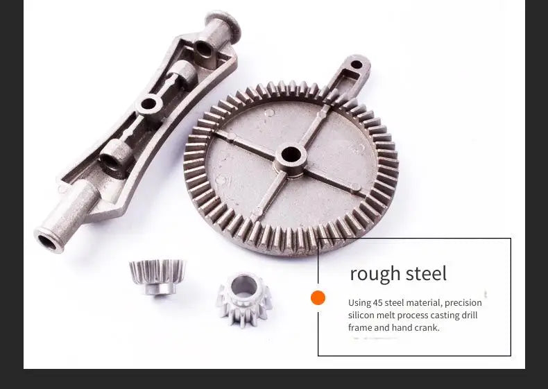 Hand Crank Drill Multi-Function Hole Driller Woodworking Manual Drill for Home Use Hand-Held Wood Drilling Tool Specialized Tool