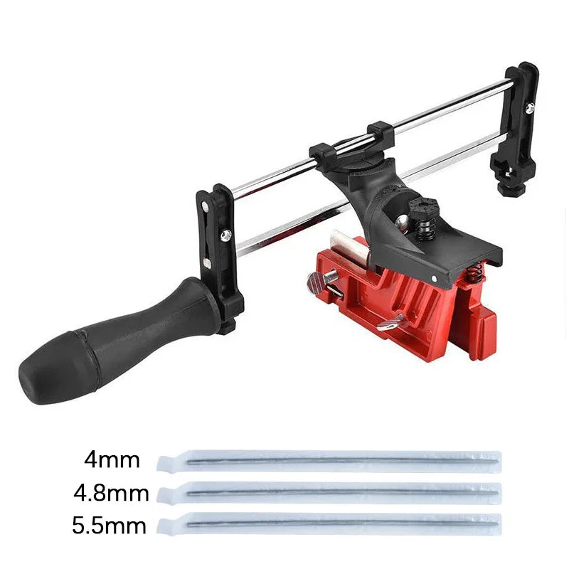 NEW Chainsaw Sharpener Manual Chainsaw Chain Sharpening Chain Saw Sharpen Tool for Most Chain Saws Electric Saws Garden Tools