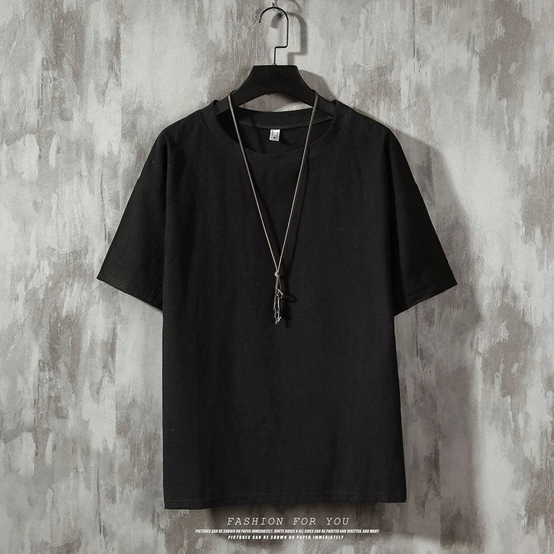 Polo Shirt Men Casual Cotton Solid Color Poloshirt Men&