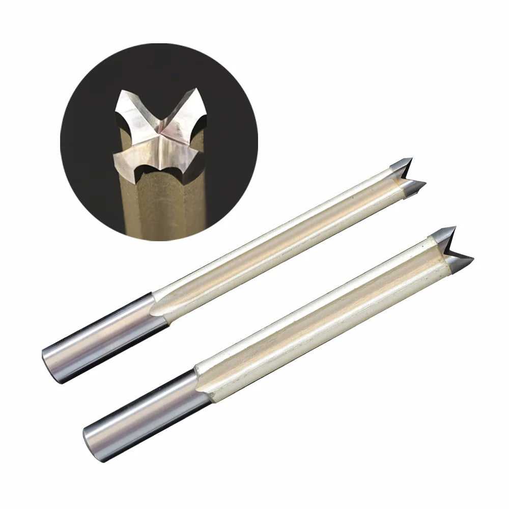 2 flute Industrial Dowel Drills Wood Gang Boring Bits for Resistant Dia.5-10mm Hole Making Woodworking Tools Blade Rows Machine