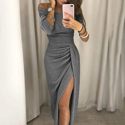 Fashion Elegant Lady Evening Party Dresses 2023 Autumn Women&
