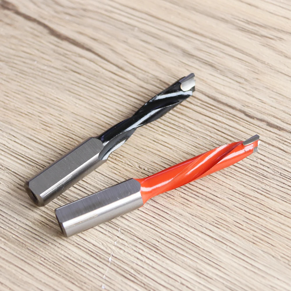 2 flute Industrial Dowel Drills Wood Gang Boring Bits for Resistant Dia.5-10mm Hole Making Woodworking Tools Blade Rows Machine