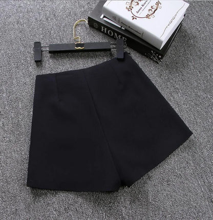 High Waisted Shorts for Women, Casual Suit Shorts, Black and White Short Pants, Ladies Shorts, Hot Fashion, New, Summer, 2022