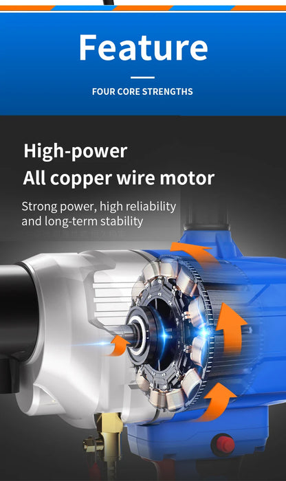 4300W High power Electric Drills Handheld Diamond Core Drill Electric Drilling Machine Concrete Core Drill Machine