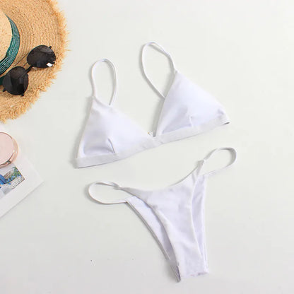 Swimwear Women 2 Piece Set Swimming Beach Sexy Micro Bikini Summer Clothes Bathing Suit Fashions Women Swimsuit Ropa De Mujer