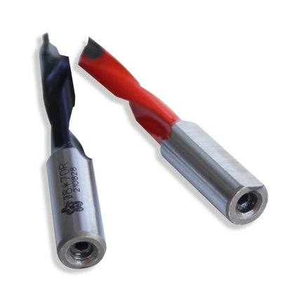2 flute Industrial Dowel Drills Wood Gang Boring Bits for Resistant Dia.5-10mm Hole Making Woodworking Tools Blade Rows Machine