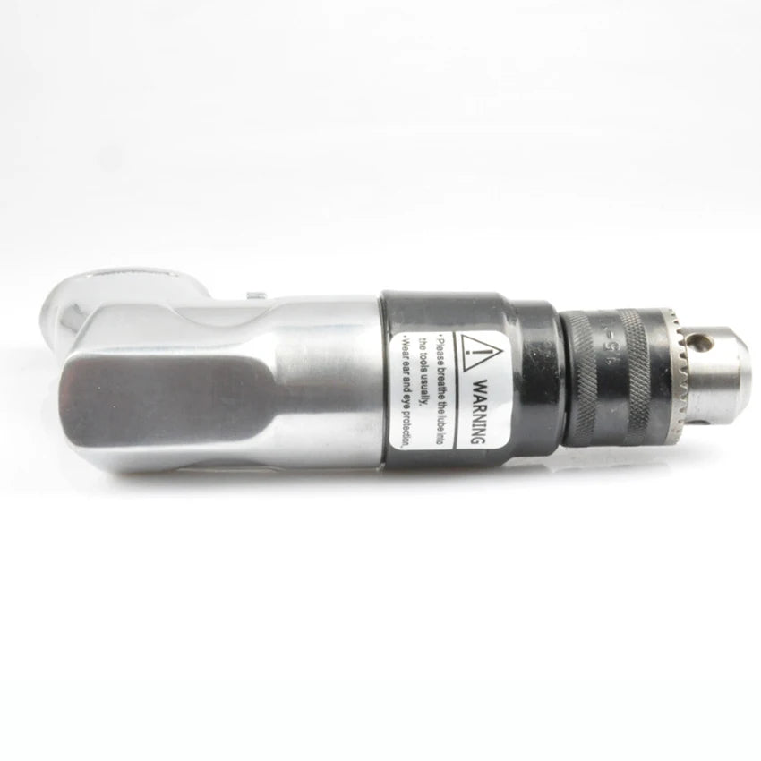 Heavy Duty 3/8-Inch Reversible Pneumatic Drill With 10 Inch Chuck, 1700 rpm, 90 Mpa, For Drilling Wall, Floors And Iron Plates