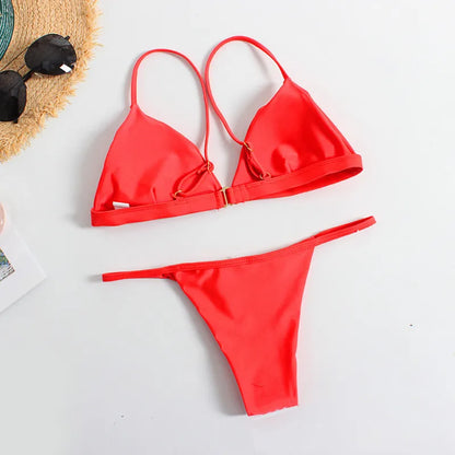 Swimwear Women 2 Piece Set Swimming Beach Sexy Micro Bikini Summer Clothes Bathing Suit Fashions Women Swimsuit Ropa De Mujer