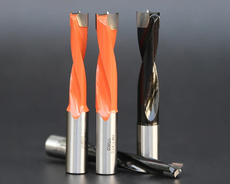 2 flute Industrial Dowel Drills Wood Gang Boring Bits for Resistant Dia.5-10mm Hole Making Woodworking Tools Blade Rows Machine