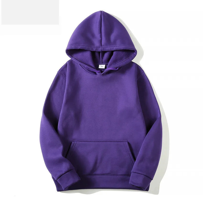 Hoodies Sweatshirts Men Woman Fashion Solid color Red Black Gray Pink Autumn Winter fleece Hip Hop Hoody Male Brand Casual Tops