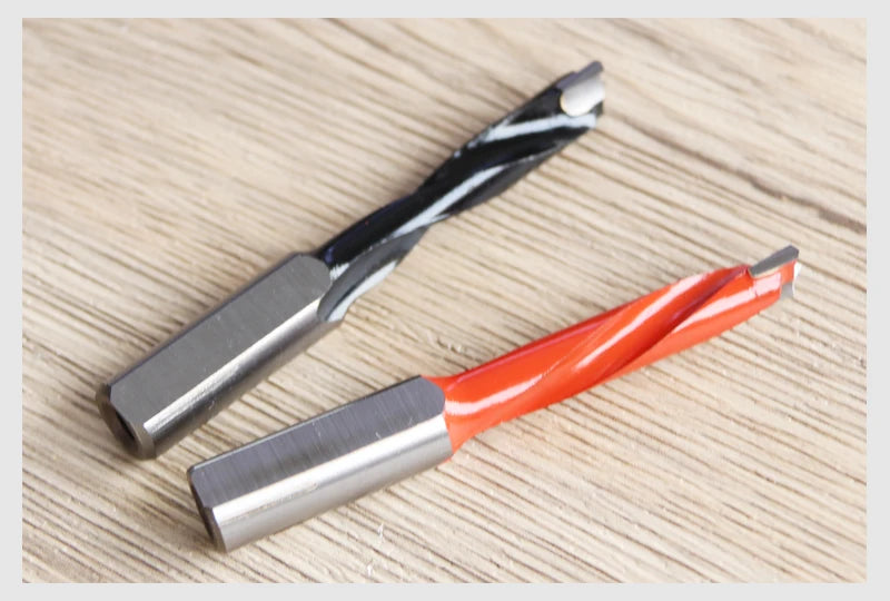 2 flute Industrial Dowel Drills Wood Gang Boring Bits for Resistant Dia.5-10mm Hole Making Woodworking Tools Blade Rows Machine