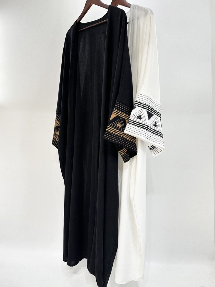Morocco Kaftan Abayas Eid Muslim Abaya for Women Dubai Dresses Jalabiya Embroidery Ramadan Islam Vestidos Arab Long Robe 2025