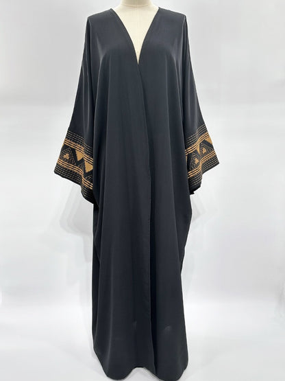 Morocco Kaftan Abayas Eid Muslim Abaya for Women Dubai Dresses Jalabiya Embroidery Ramadan Islam Vestidos Arab Long Robe 2025