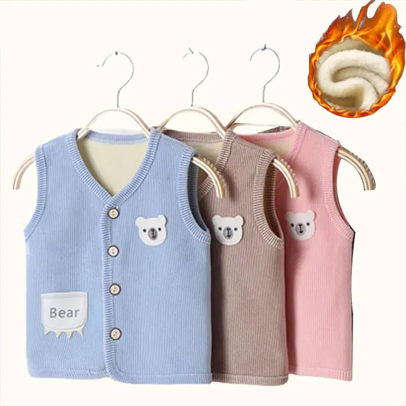 Kids Clothes Waistcoat Children&