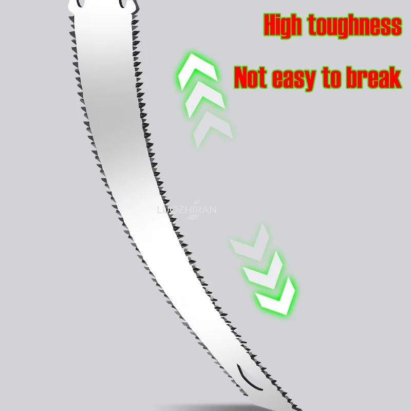  Hand Saw Single/Double Sided Serrated Flexible Edge Blade for Sawing Trimming Gardening Cutting Wood PVC Woodworking Hand Tool