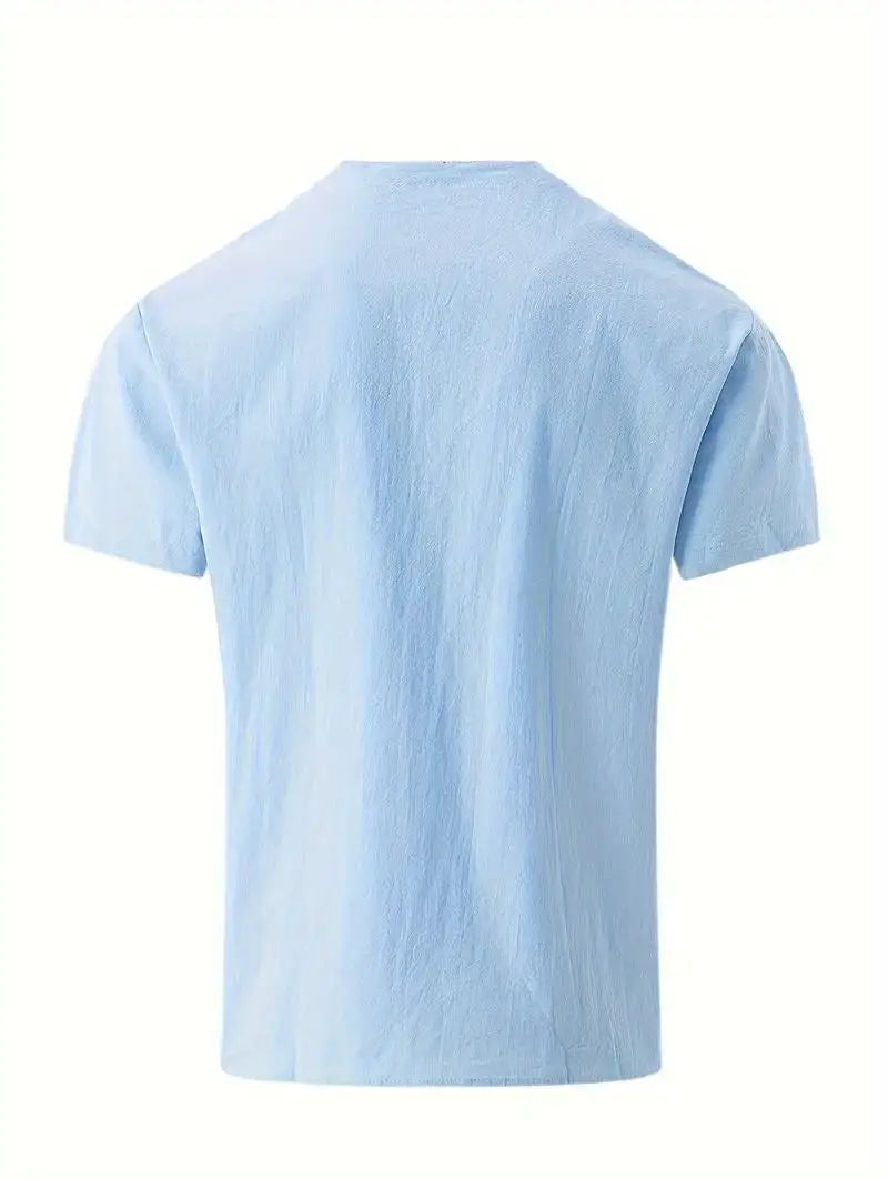 New linen shirt men&