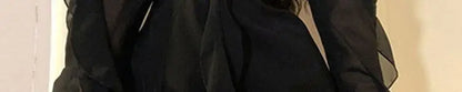 Black Dresses Women Sexy Hollow Out Female Casual Temperament New Spring Off Shoulder Korean Style Solid Hotsweet Empire Fashion