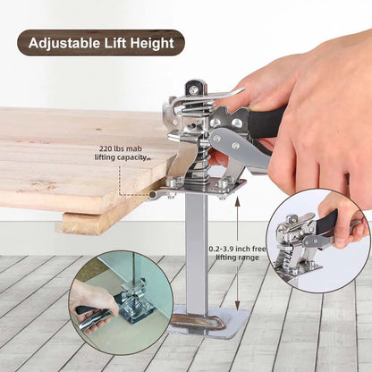 New Hand Lifting Tool Labor-Saving Arm Jack Door Panel Drywall Lifting Cabinet Board Lifter Tile Height Adjuster Elevator Tools