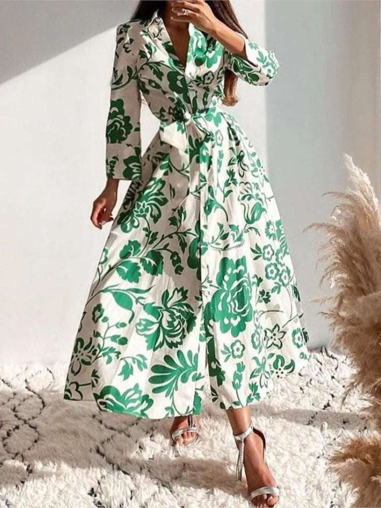 Fashion Elegant Casual Dresses New Autumn Women&