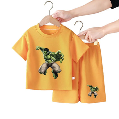 Summer Kids Clothing Set Breathable Casual Outfit for Boys And Girls Teenage Sports Suit Teen Trendy Clothes