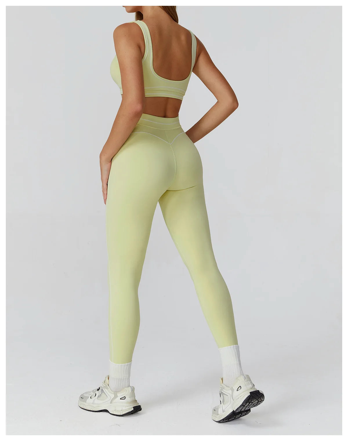 Gym Clothes Woman Yoga Pants High Waisted Tight-fitting Pants For Outdoor Running Sports Tights Leggings Workout Fitness Wear